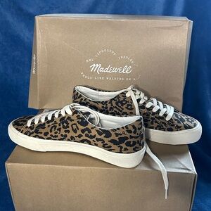 Madewell Animal Print Casual Sneakers